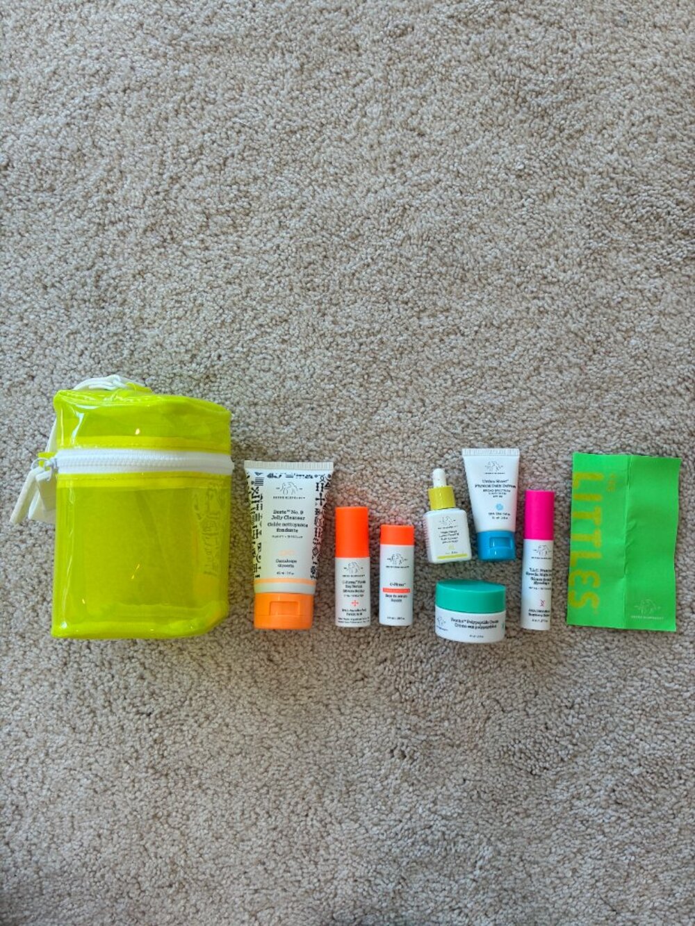 New (no Box) Drunk Elephant The Littles 6.0 Skin Care Kit 30 Day Travel Set - Picture 2 of 15